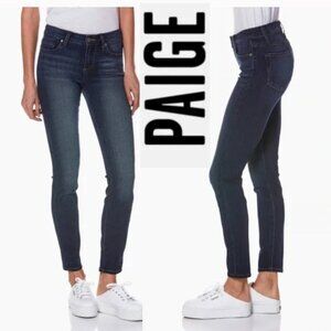 PAIGE Blue Verdugo Crop Skinny Jeans NWT Stretch and Mid-Rise Fit